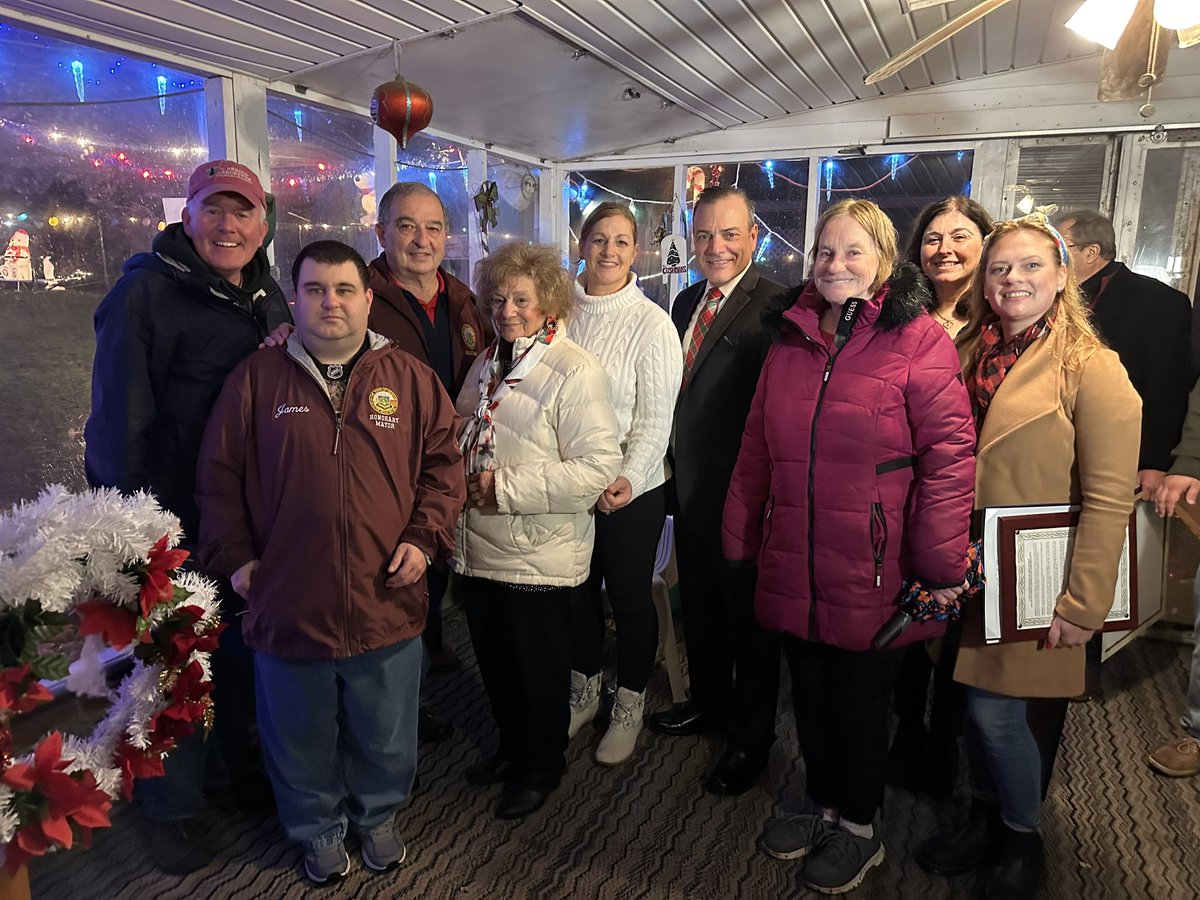 Great night celebrating 50 years of lights at Rita Mae Cushman and Dedham Toys for our Town collection at Dedham American Legion 18! @DedhamThrives @chiefspillane @AmericanLegion @RepPaulMcMurtry