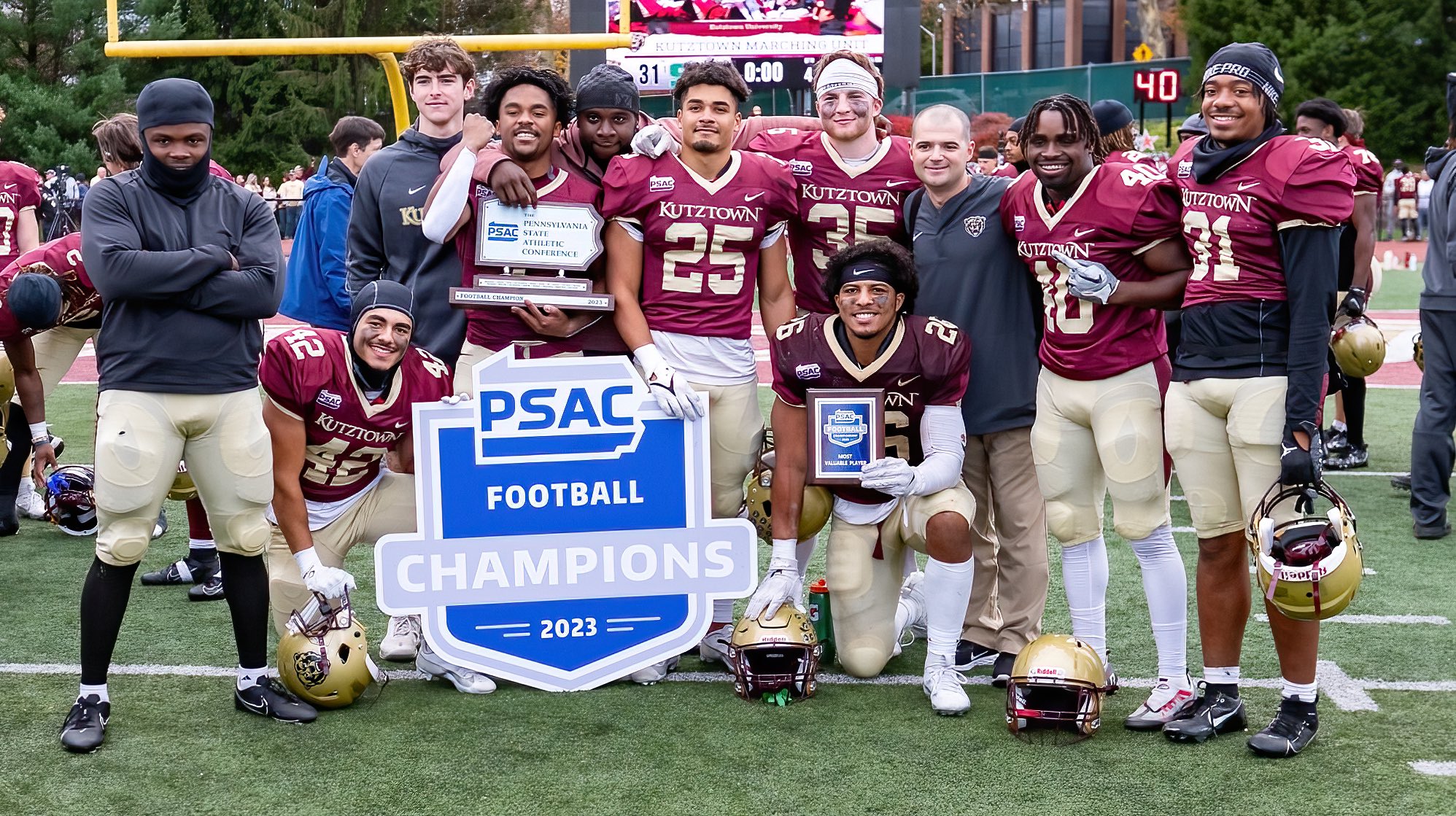 PSAC Sports on X: FOOTBALL: Complete Week 11 results, including Kutztown's  31-7 win over Slippery Rock in the 2023 #PSACFB Championship Game.  #PSACProud  / X