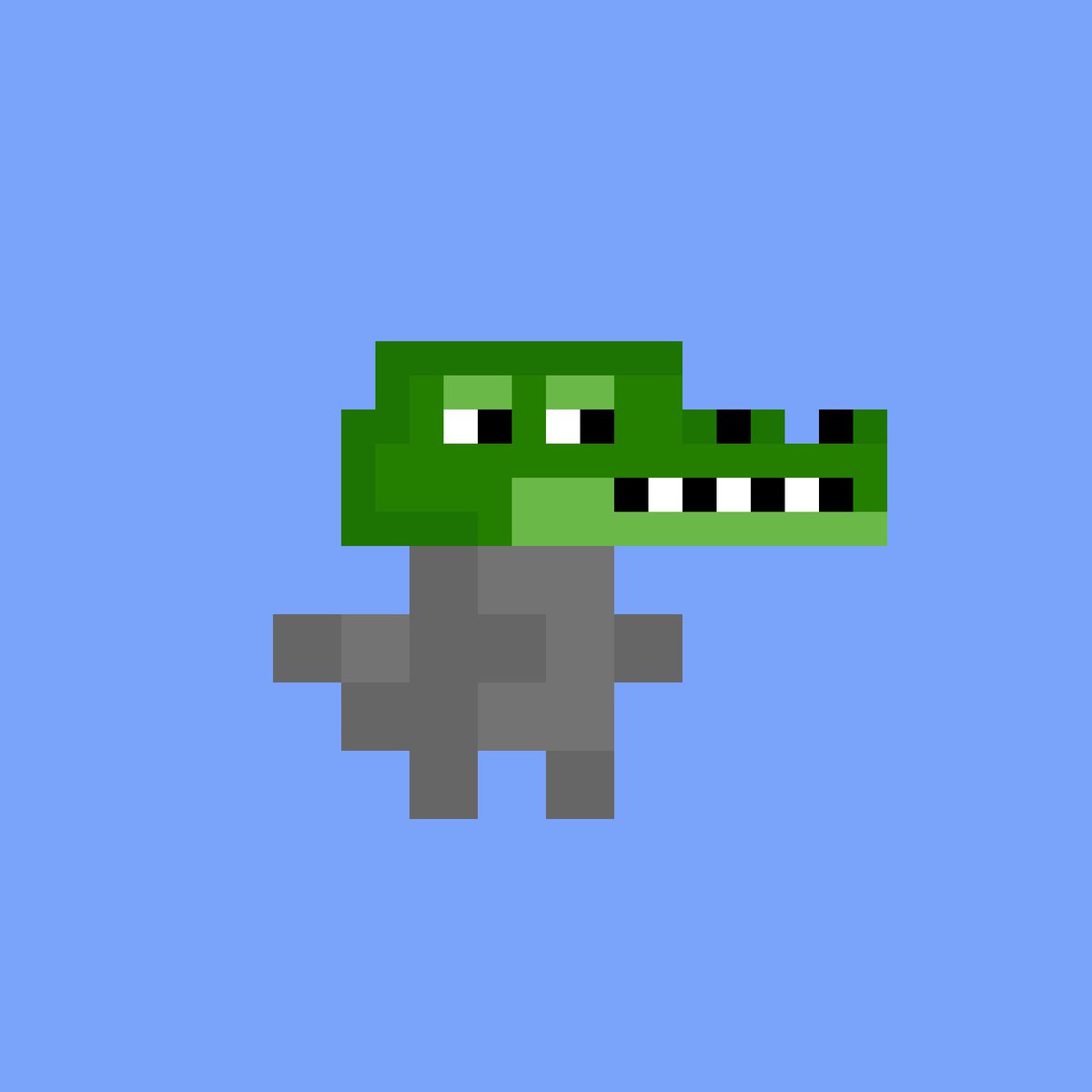 Cleeeaaan croc you got there 🤏🦖