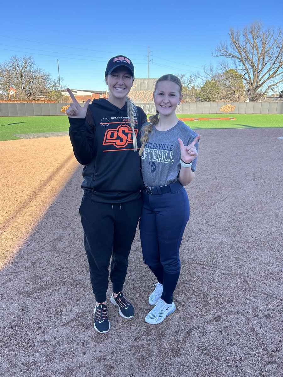 alison rosson (@alison_rosson40) on Twitter photo I had a great time at the OSU Winter Prospect Camp last weekend! I was able to compete against some great players & learned a lot! Thank you Coach <a href="/OSUcoachG/">Kenny Gajewski</a> & <a href="/coach_shippy/">Vanessa Shippy (Fletcher)</a>
<a href="/cowgirlsb/">OSU Cowgirl Softball</a> <a href="/TulsaEliteSB/">Tulsa Elite Softball</a> <a href="/BvilleSball/">Bartlesville Lady Bruin Softball</a> <a href="/tulsaelite2728/">Tulsa Elite 27/28 National</a> I had a great time at the OSU Winter Prospect Camp last weekend! I was able to compete against some great players & learned a lot! Thank you Coach <a href="/OSUcoachG/">Kenny Gajewski</a> & <a href="/coach_shippy/">Vanessa Shippy (Fletcher)</a>
<a href="/cowgirlsb/">OSU Cowgirl Softball</a> <a href="/TulsaEliteSB/">Tulsa Elite Softball</a> <a href="/BvilleSball/">Bartlesville Lady Bruin Softball</a> <a href="/tulsaelite2728/">Tulsa Elite 27/28 National</a>