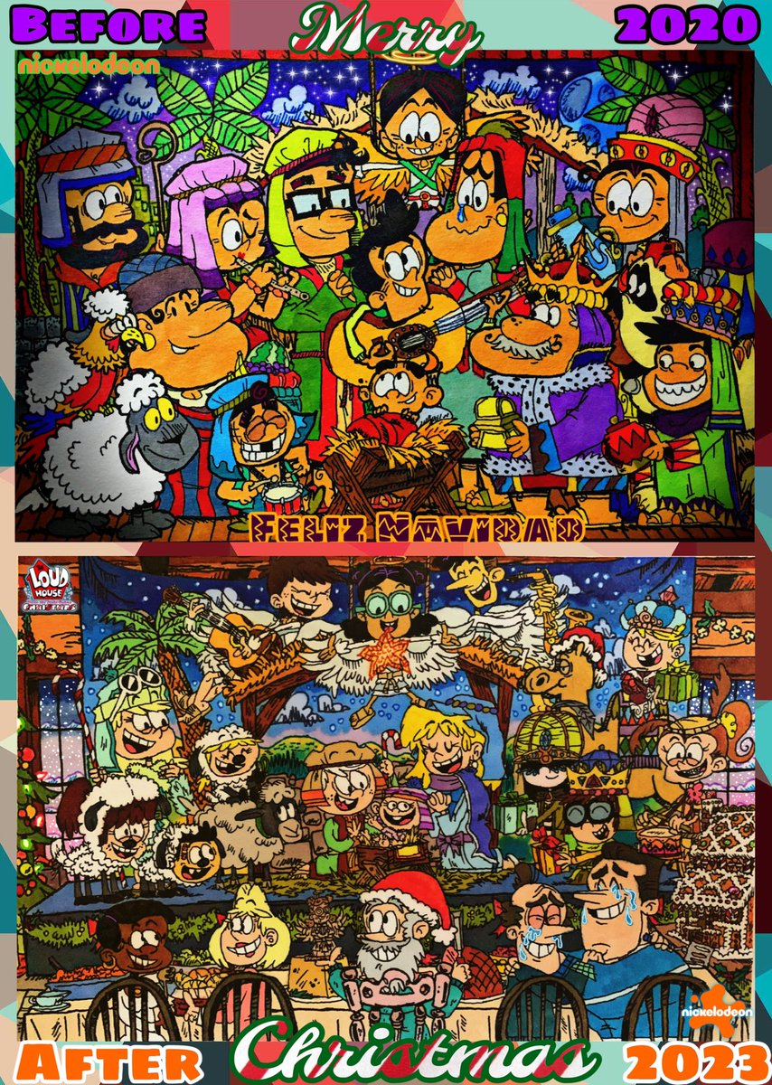 @FanpageOfTLH @DailyNickNews @RuhisuART @DonzelleClemons @DukeLoud1216 God blessed us everyone #TheLoudHouse #TheCasagrandes #Christmas2023 #Christmas2020