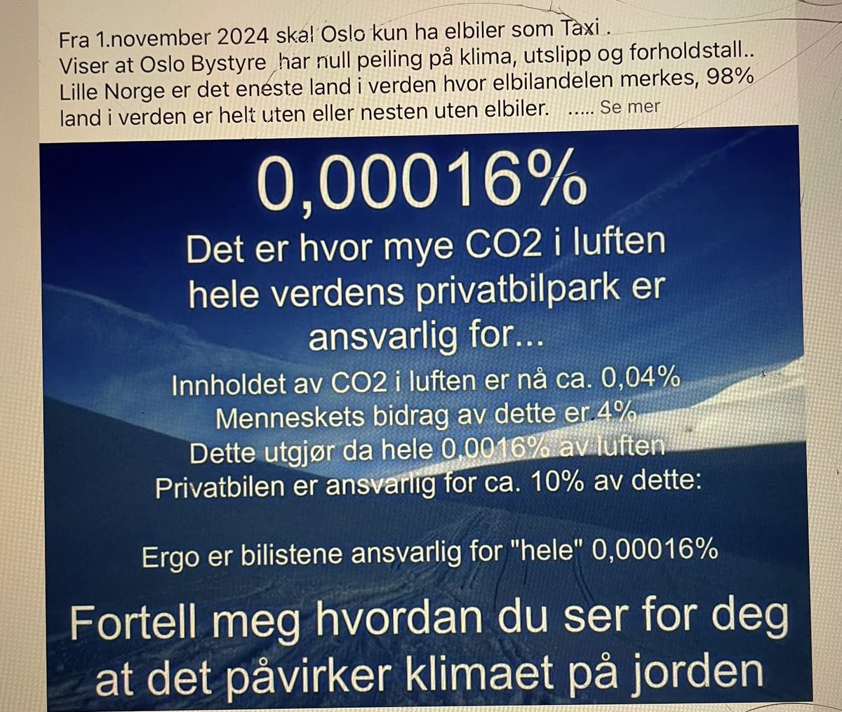 rbclaus1's tweet image. #Mdg #Ap #Stortinget #COP28 
Hvem benekter dette?