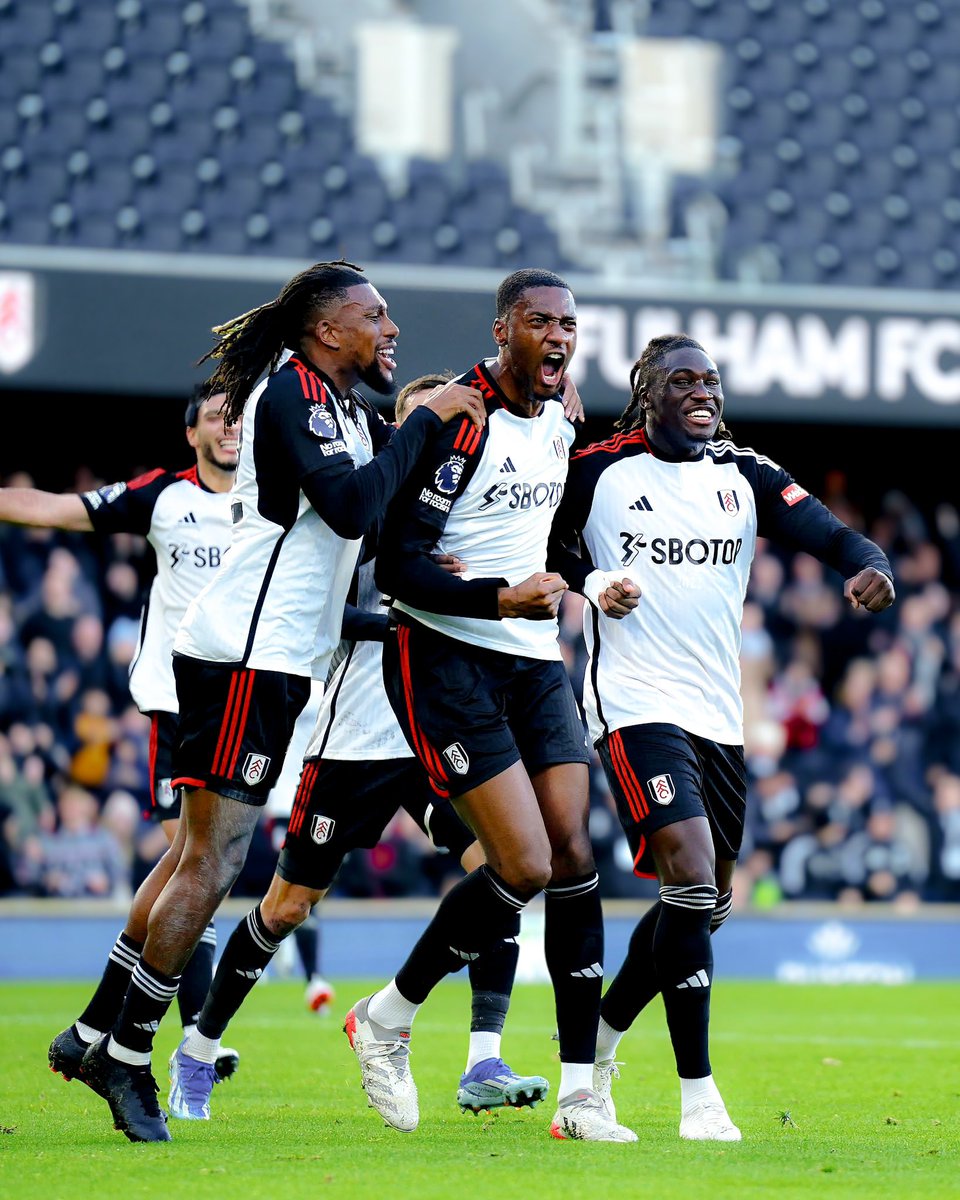 FIVE-STAR FULHAM! ⭐️ Yeah, it feels great to score. 💪🏾