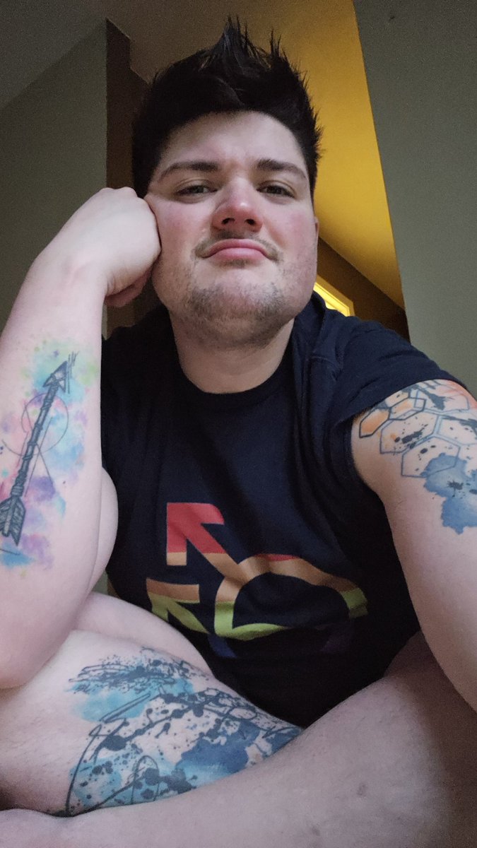 Color makes the world a better place. #watercolortattoos #watercolortattoo #tattoo #tattoos #gaymer #twitchstreamer #gay