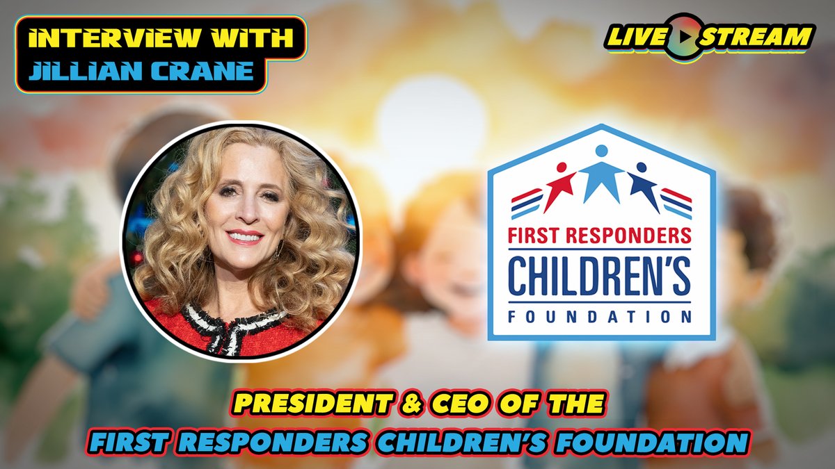 Comics & Crypto (@comicsandcrypto) on Twitter photo JOIN US LIVE tomorrow at 12pm PST with special guest Jillian Crane, President and CEO of <a href="/1strcf/">First Responders Children's Foundation</a> (charity founded by <a href="/AlfredKahn7/">Alfred Kahn</a>)! We discuss her history with the charity organization, their impact on families of first responders, and the charity auction we're currently running JOIN US LIVE tomorrow at 12pm PST with special guest Jillian Crane, President and CEO of <a href="/1strcf/">First Responders Children's Foundation</a> (charity founded by <a href="/AlfredKahn7/">Alfred Kahn</a>)! We discuss her history with the charity organization, their impact on families of first responders, and the charity auction we're currently running