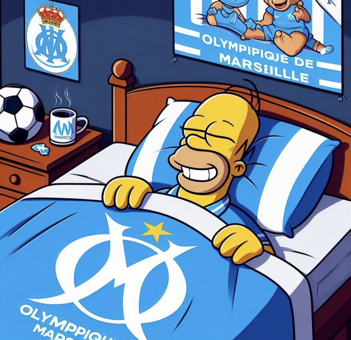 Bonne nuit mes olympiens 🫶🏼 #FCLOM #TeamOM