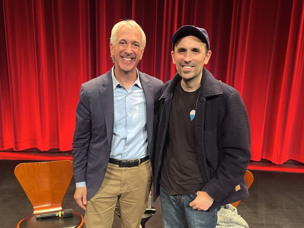 BIG THANKS to writer-director BENJAMIN RENNER for an amazing conversation at the ACADEMY after a special screening of his delightful animated feature “MIGRATION,” which is a MUST-SEE IN THEATERS for the whole family this HOLIDAY SEASON starting 12/22!