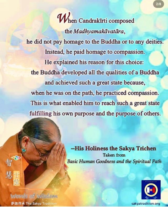His Holiness the Sakya Trichen's wisdom:

#sakya #sakyatrichen #sakyatrizin