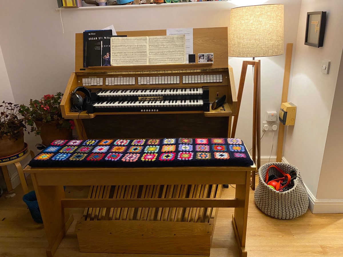 Thanks to all involved in Team <a href="/organoke/">★ORGANOKE®★</a> for a truly joyous night yesterday that has us all smiling still despite the slightly sore throats. Fitting to finally finish my crochet project as an homage to the amazing Ida Barr <a href="/kit_green/">Kit Green</a> &amp; <a href="/ORGAN_ised/">Ashley Valentine</a> today.