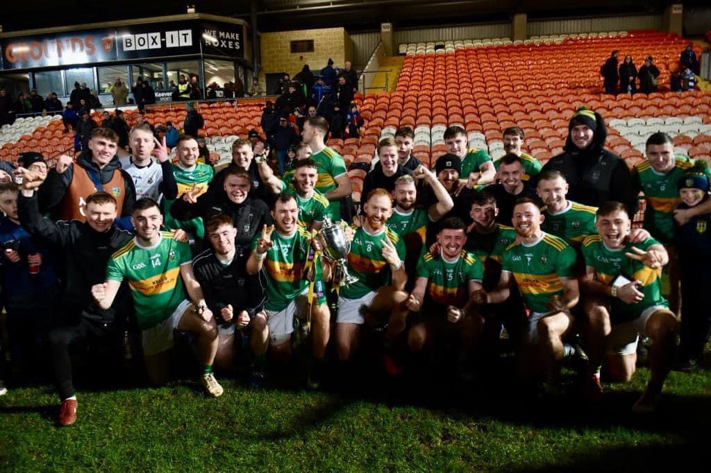 Congratulations @WattyGrahamsGAA Ulster Club Senior Football Champions 🟢🟡