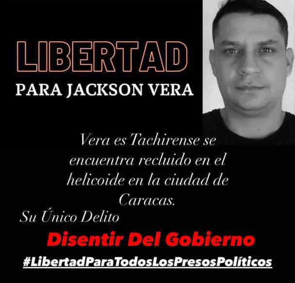 Hoy #10Dic se cumplen 492 días de la Arbitraria detención de Jackson Vera, hoy día internacional de los DDHH pedimos Libertad para más de 300PP a quienes se les han Violado sus Derechos #JusticiaYLibertad