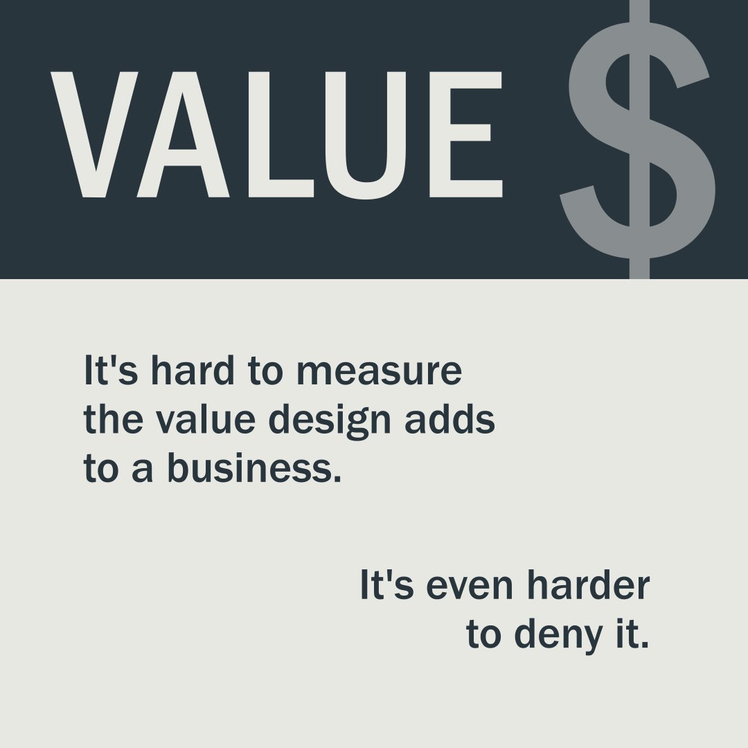 Exactly how much is up to you.

#SmallBusiness #smallbiz #branding #smallbrands #design #environmentaldesign #branddesign #identitydesign #graphicdesign #addingvalue #businessgrowth #designthoughts #designwisdom #graphicdesigners #businessidentity #brandingideas #designconcepts