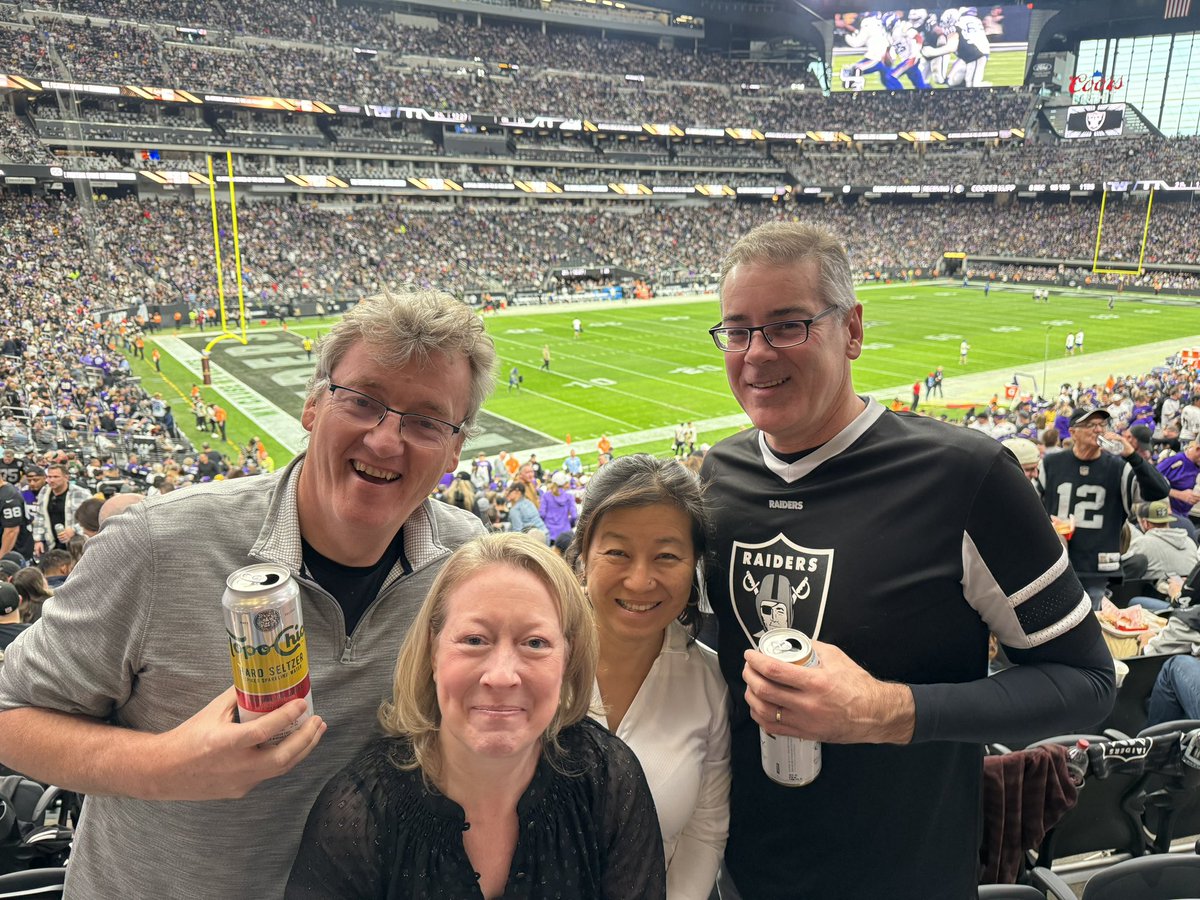 Happy Nobel day to those who celebrate! From raiders stadium, big congratulations to all of the 2023 winners and all the people still dancing in City Hall.