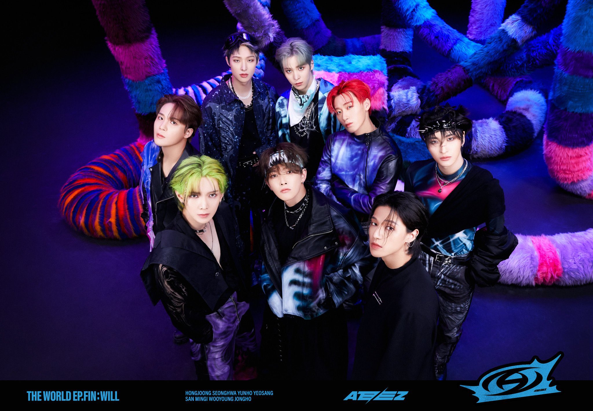 ATEEZ ‘Group Shot’ Poster