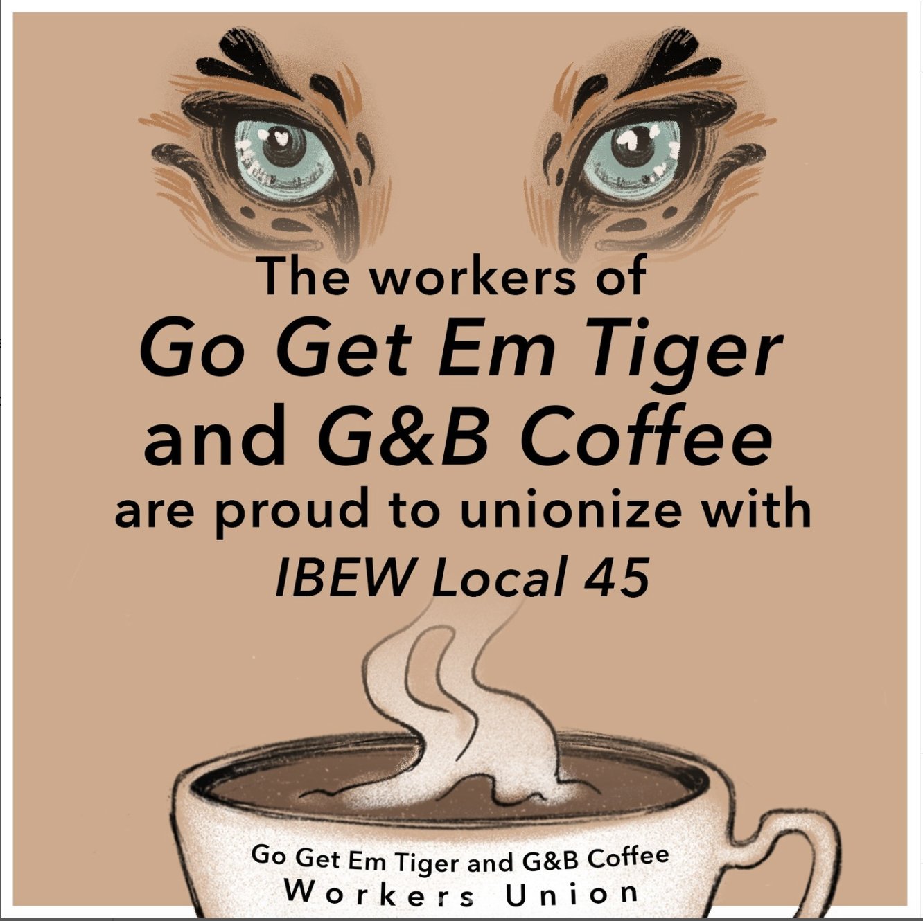 Go Get Em Tiger — Coffee Club