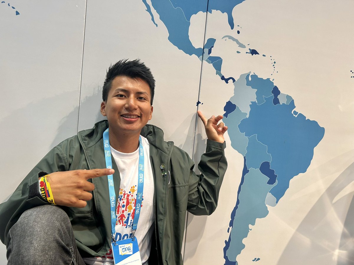 Desde un lugar tan pequeño, pero con un potencial increíble! 🌎✊🇪🇨🇸🇱
.
.
.
#SDG #youthinaction #ecuador #galapagosisland #pacificislander #indigenouspeople #youthadovcate  #lidership #agenda2030onu #30x30challenge #world #youth #youthempowerment