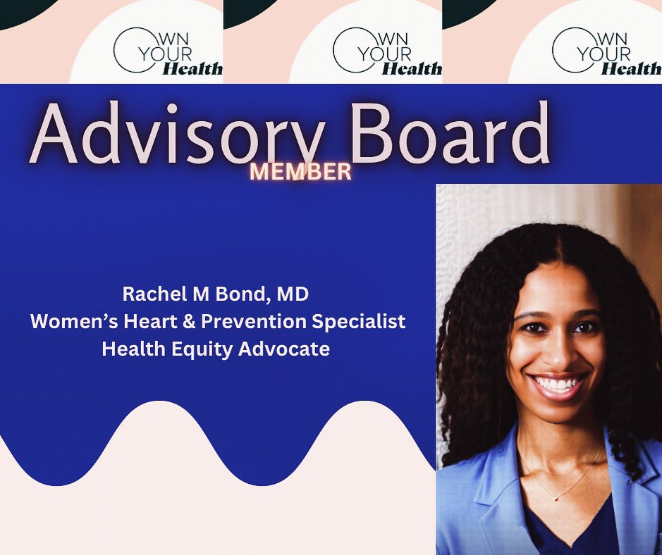 📣Thank you @ownyour for the honor to be on the Advisory Board 🙏🏽

From @owntv, #ownyourhealth aims to bring awareness, resources & a sense of community to the physical, social & emotional mental & physical health concerns facing Black 🚺. I’m ready to get in some good trouble.