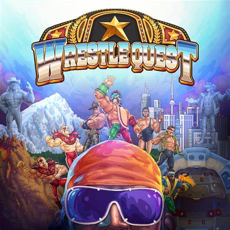 We have knocked out both FF1 and 2. Time to play something that ive REALLY been looking forward to. WrestleQuest by <a href="/megacatstudios/">Mega Cat Studios</a> !! Hard slammin RPG  Pro Wrestling insanity!! I love retro and retro inspired games. 
#prowrestling #RPG #RETROGAMING
