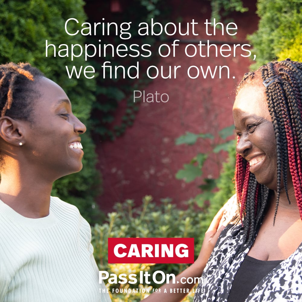 “Caring about the happiness of others, we find our own.” Plato, Greek philosopher @PrachiMalik @pkamla1 @ursobuursula1 @COccupants79 @ticat_kate @Dianne__LadyD @123_4Access @89BrownSugar @CurieuxExplorer #ThinkBIGSundayWithMarsha #SuccessTrain #JoyTrain #LUTL #KindnessMatters