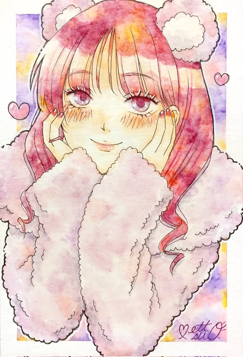 「#透明水彩 #アナログイラスト #冬の創作クラスタフォロー祭」|めっつぉのイラスト