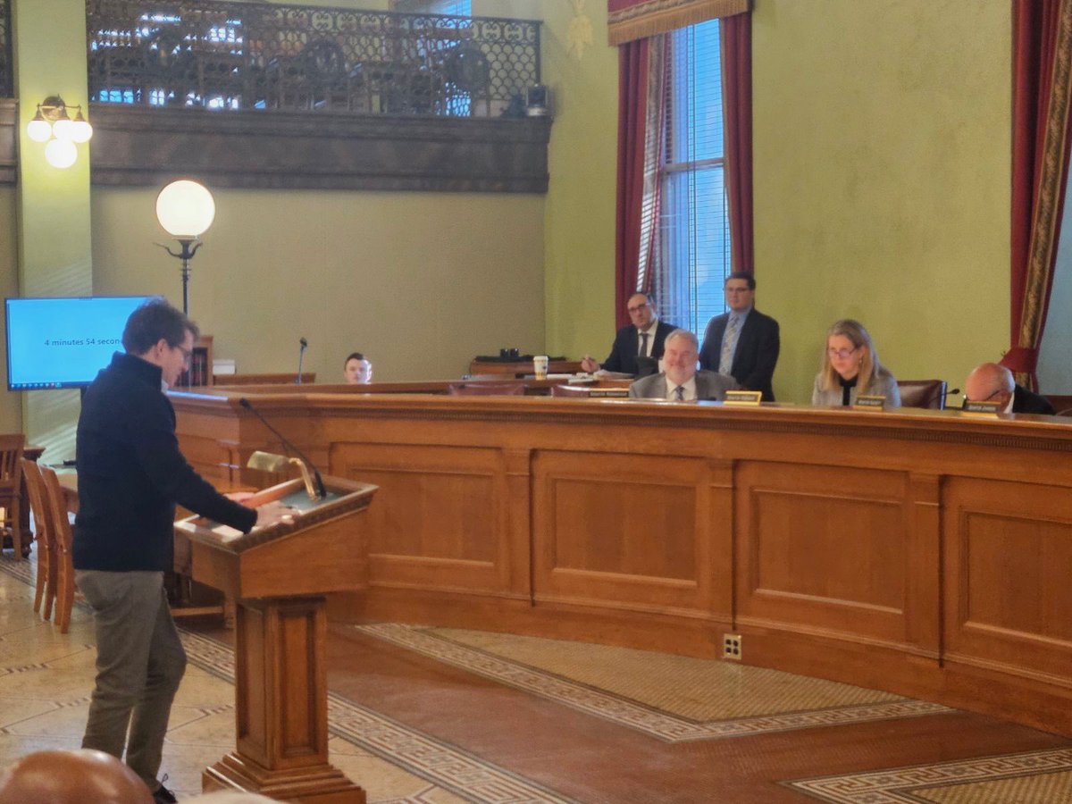 Mr. Sprunger spoke to a Senate Subcommittee about the importance of AEDs in schools. This is in relations to SB 47.