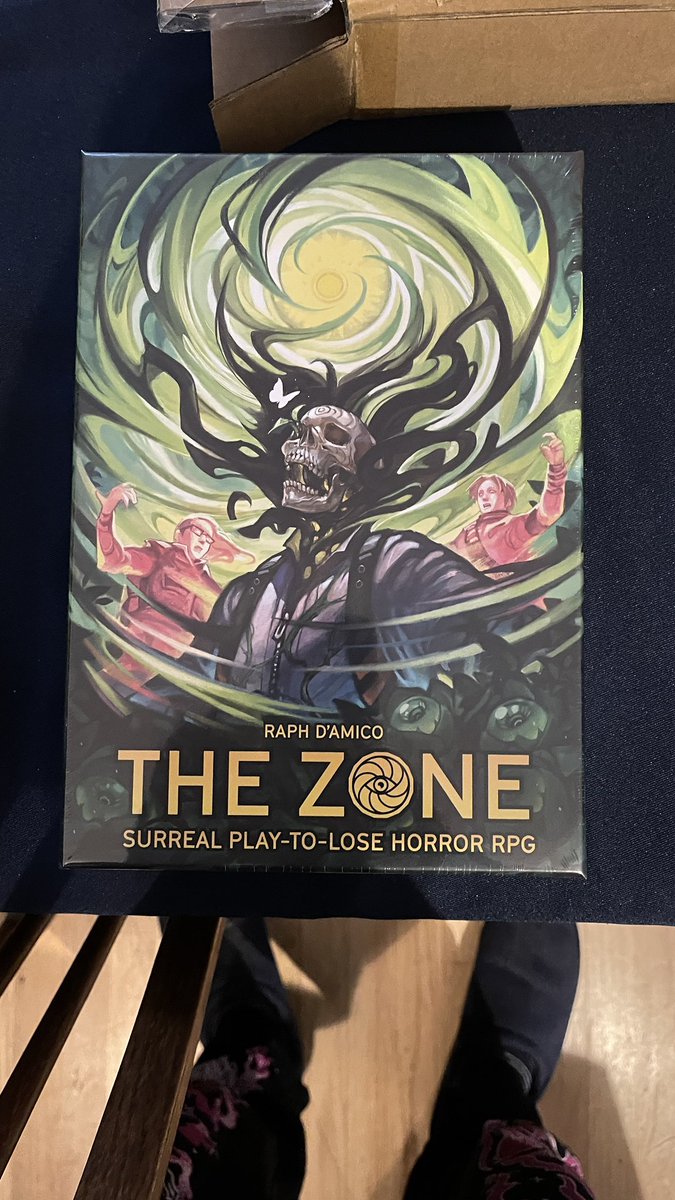 amnesiack's tweet photo. Another game I've been looking forward to for a while just arrived! The Zone by @raphdamico! Gorgeous presentation and a phenomenally written step-by-step guide to play. Can't wait to put together a game. https://t.co/JD5bdiKXi6