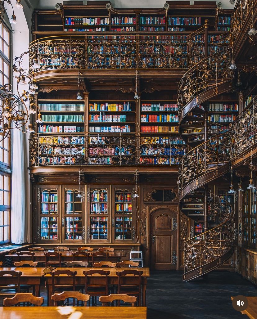 Biblioteca Municipal de Derecho de Munich 📕😍