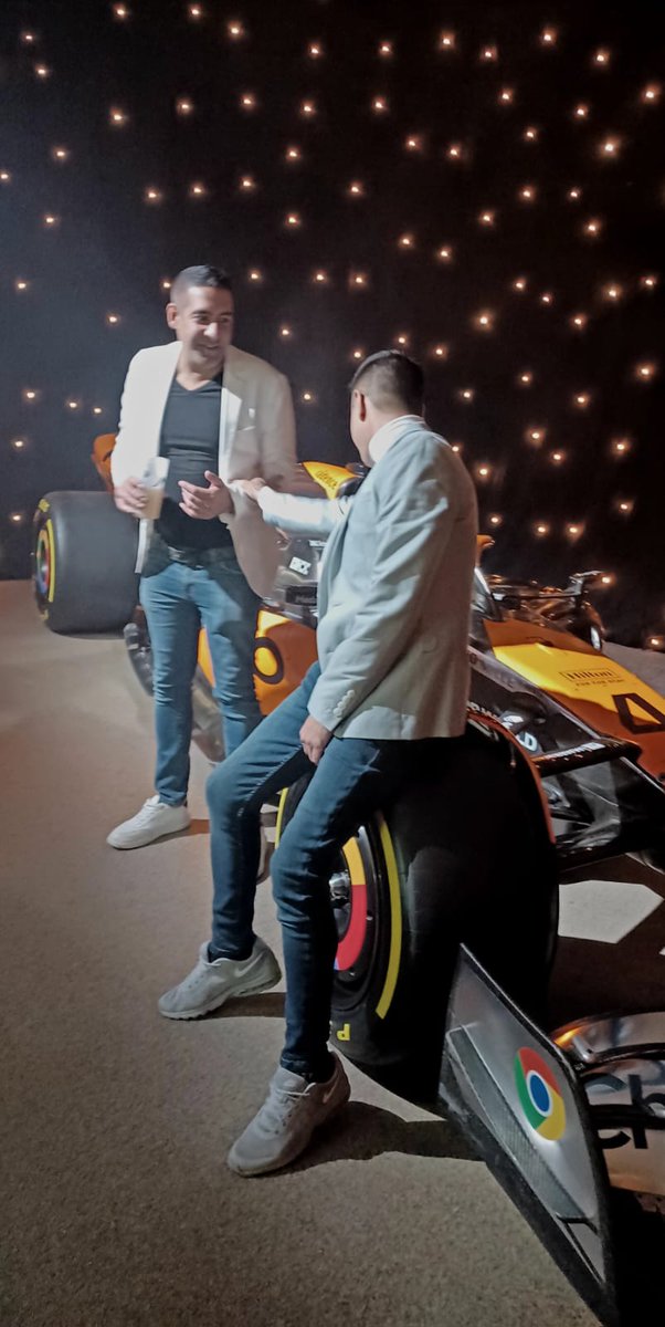 evoandrst's tweet image. About last night, the boys are back in town 🙏🏼 #F1ChristmasParty