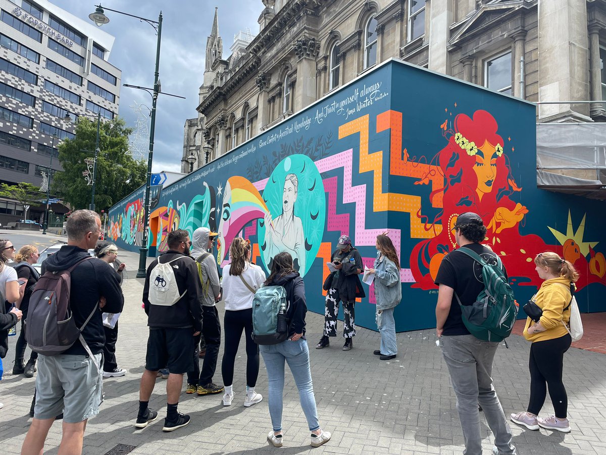 WLCE Field School 2023 in Dunedin, NZ 'Multiplicities of leisure: Seeing through other lenses' is already going on! #fieldschool @university @PureNewZealand