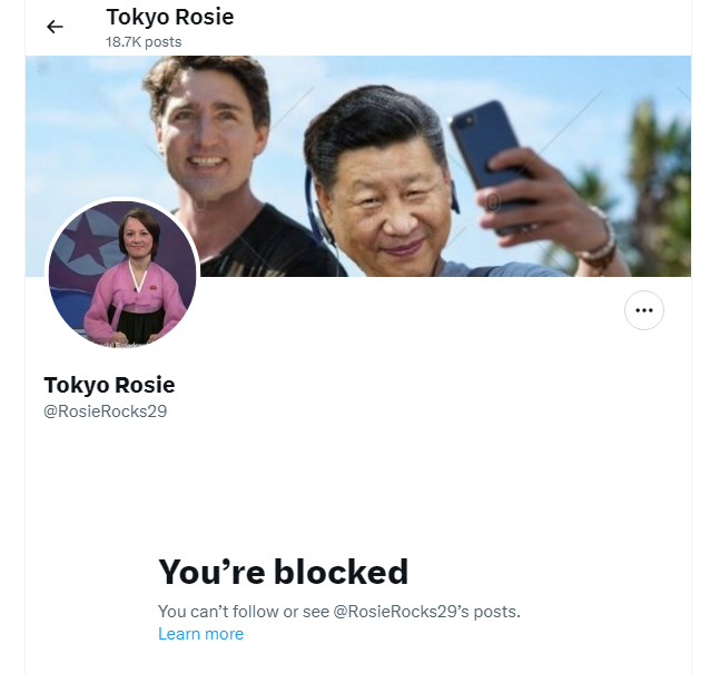 @RosieRocks29 @Martyupnorth_2 I hid your comments because you were becoming self-righteous and annoying. You blocked me, and somehow you expect better from me. You're a hypocrite and a coward.