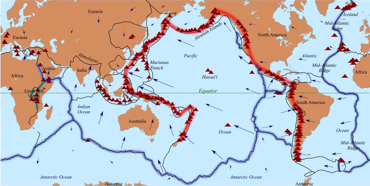 The Pacific Ring of Fire, an area of high volcanic activity, affects ocean ecosystems. It shapes geology, impacts biodiversity, and influences marine habitats. Let's study and understand this phenomenon. 🌋🌊#RingOfFire #VolcanicActivity #MarineEcosystems #OceanGeology
