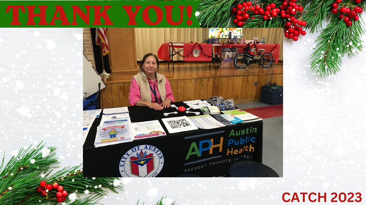 Thank you <a href="/AusPublicHealth/">Austin Public Health</a> for attending our CATCH Night!