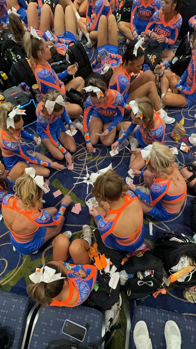 pro tip, playing a card game before competing gives you super powers