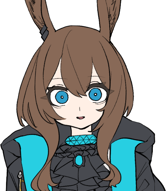 アーミヤ(アークナイツ) 「おはようございます 」|シﾏのイラスト