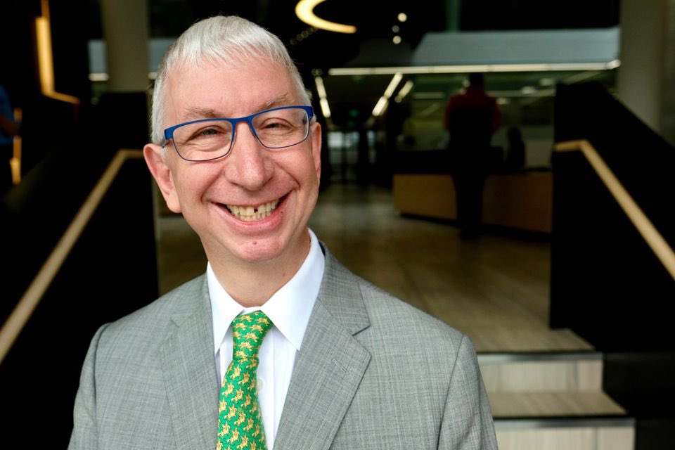 EndWokeness's tweet image. I legit can't stop laughing. This man was just put in charge of censoring social media in Ireland. 

His name is Jeremy Godfrey. He is real.