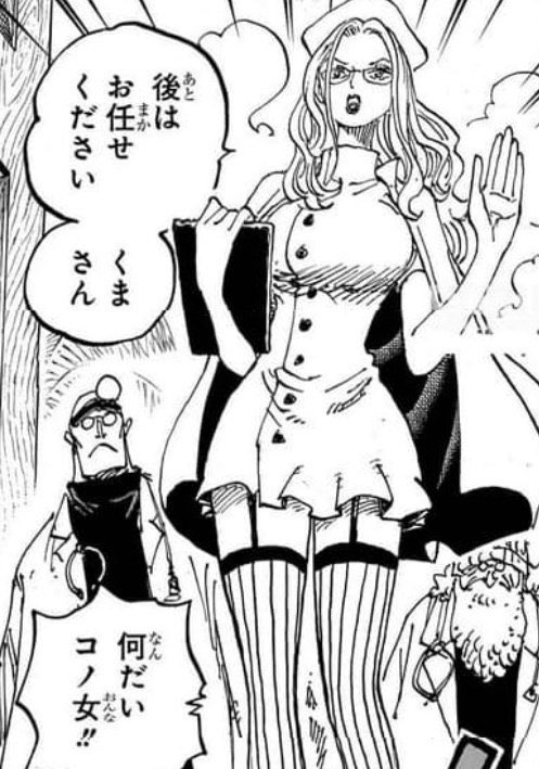 wakuwaku_musuko's tweet image. 今週のワンピではカリファ似のクズ悪女アルファが爽快にやられましたよー