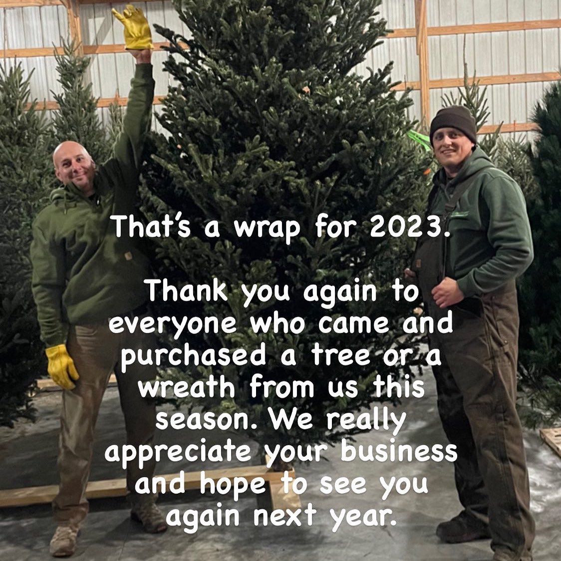 4EvergreenTree's tweet image. Thanks for a great 2023!