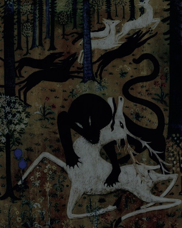 Robert Winthrop Chanler - Leopard and Deer (1912)