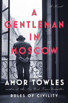 October’s #bookclub #book was A Gentleman in Moscow. I really enjoyed the story of the Count whose life is spent under house arrest in The Metropol hotel during post revolutionary Russia. Entertaining and interesting, I loved the Count and the ending was very satisfying. Read it.