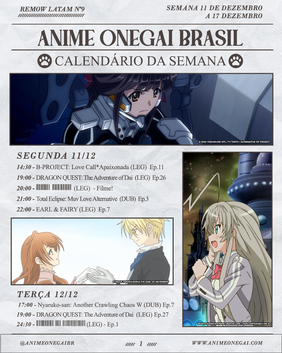 Anime Onegai Brasil (@animeonegaibr) / X