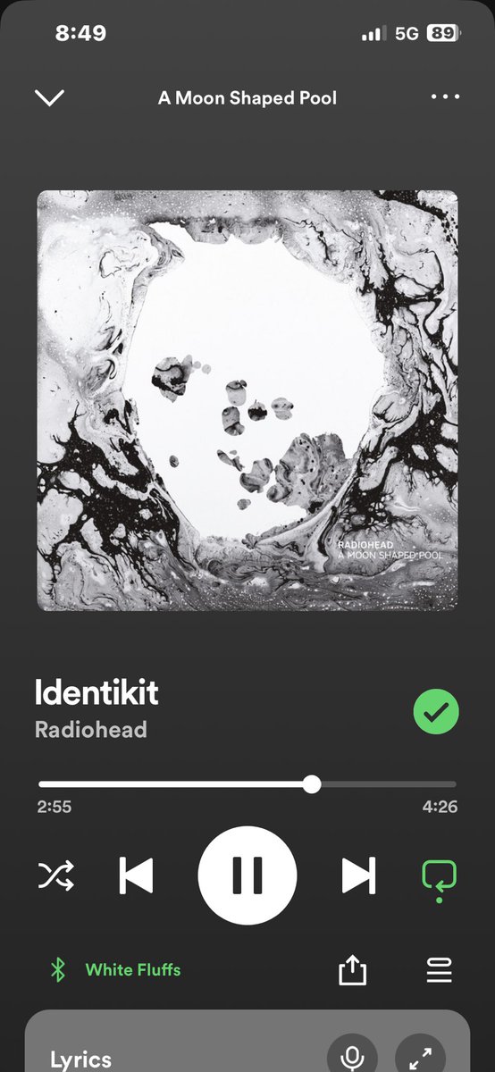 God or what ever the fuck bless Radiohead man