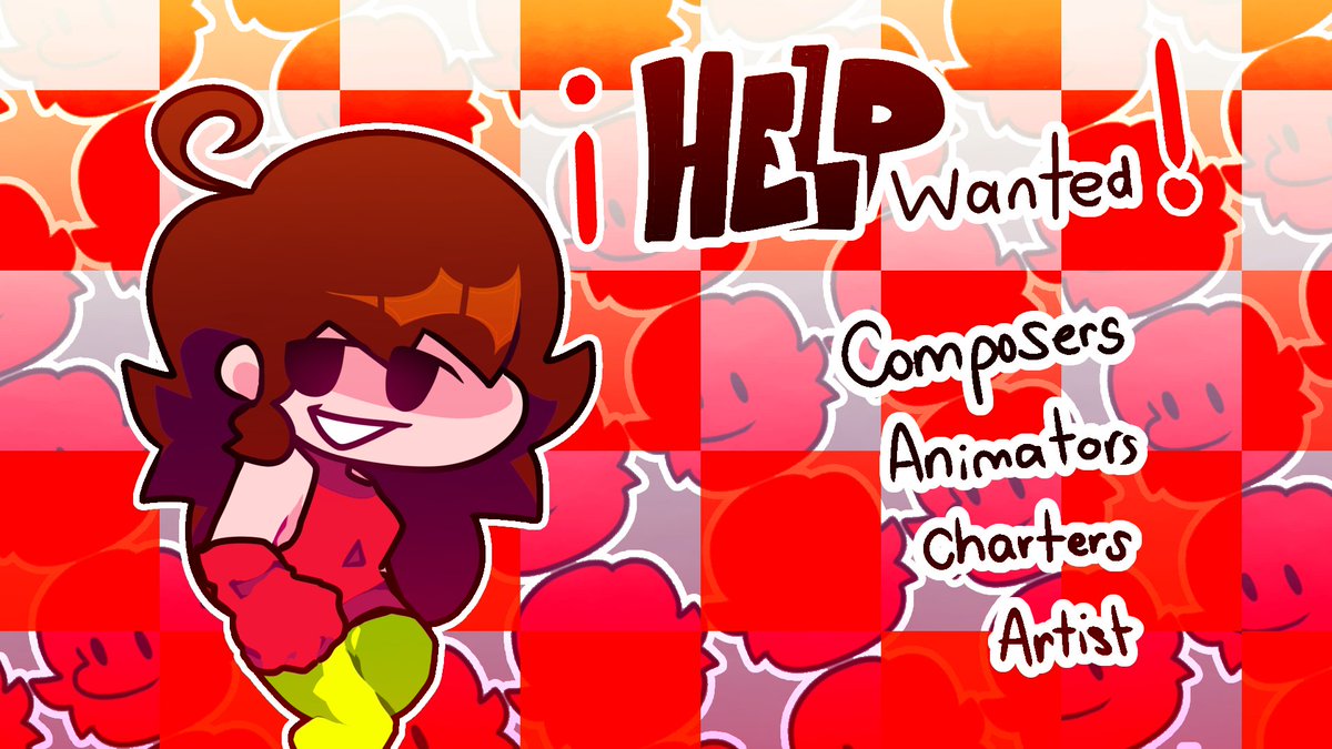 ¡¡BUENAS GENTE!!

Se dará la oportunidad de ayudar en este épico mod basado en España y sus personajes icónicos

Los que estén interesados MD a Snowlui o Nx_Zear en discord, pero si le es mas cómodo manada ejemplo en las respuestas

!!LES ESPERAMOS¡¡

<a href="/FNFNewsEsp/">FNF News Spanish</a> <a href="/FNFnewsespanis/">⭐️FNIS ****** ☕️</a>