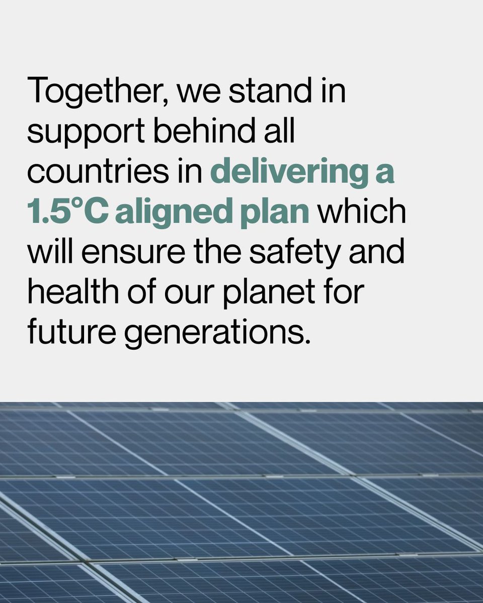 JeromeFosterII's tweet image. +1700 climate leaders have signed a letter to achieve a historic outcome at #COP28.

Together we stand in support behind all countries in delivering a 1.5°C aligned plan.
Parties, it’s time for you to prove to us which side of history you are on.

Because #LaterIsTooLate.