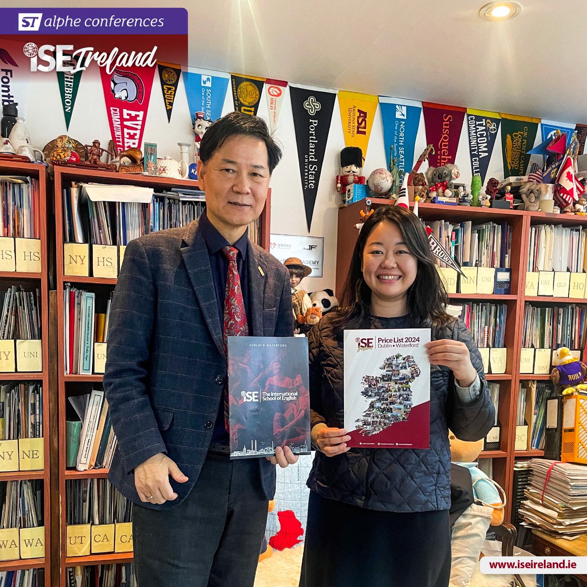 LearnEnglish_IE's tweet image. Explore notable moments from our Sales Executive, Maho Taniguchi, at the Alphe Conference Korea in Seoul 🇰🇷 and the Alphe Conference Japan in Tokyo 🇯🇵. We extend our heartfelt appreciation to everyone involved in making these events a success!#STAlpheConferences #ISEIreland