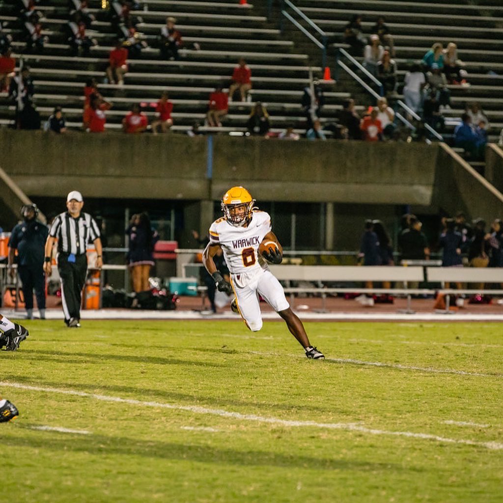 (JET) SKI (@ianbaconjr) on Twitter photo CLASS OF 2024
ALL AROUND PLAYMAKER
IAN BACON
RB/KR/SLOT
TRANSCRIPTS AVAILABLE
WARWICK HIGH Newport news, VA
DM OPEN
23-24 highlights below
hudl.com/v/2K1Xnp
Give me a shot won’t disappoint!
<a href="/CoachSykes3/">T.Sykes</a> <a href="/coach_1906/">Corey Hairston</a>
<a href="/Warwick_Raiders/">WarwickRaidersFootball</a> <a href="/CoachCorp220/">Coach Corp</a> <a href="/coach_1906/">Corey Hairston</a> <a href="/AFT25toLife/">Anthony F. Tyler, M.Ed.</a> CLASS OF 2024
ALL AROUND PLAYMAKER
IAN BACON
RB/KR/SLOT
TRANSCRIPTS AVAILABLE
WARWICK HIGH Newport news, VA
DM OPEN
23-24 highlights below
hudl.com/v/2K1Xnp
Give me a shot won’t disappoint!
<a href="/CoachSykes3/">T.Sykes</a> <a href="/coach_1906/">Corey Hairston</a>
<a href="/Warwick_Raiders/">WarwickRaidersFootball</a> <a href="/CoachCorp220/">Coach Corp</a> <a href="/coach_1906/">Corey Hairston</a> <a href="/AFT25toLife/">Anthony F. Tyler, M.Ed.</a>