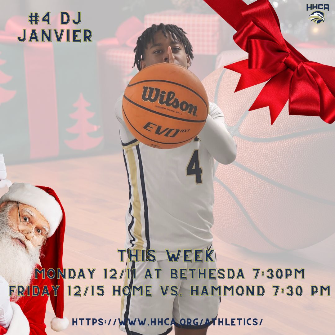 HHCA Boys Basketball (@hhcabasketball) on Twitter photo V B games this Week
Monday 12/11 at #BethesdaAcademy 7:30 PM
Friday vs. <a href="/HammondHoops/">Hammond Basketball</a> 7:30 PM
Friday Theme: #iykyk V B games this Week
Monday 12/11 at #BethesdaAcademy 7:30 PM
Friday vs. <a href="/HammondHoops/">Hammond Basketball</a> 7:30 PM
Friday Theme: #iykyk