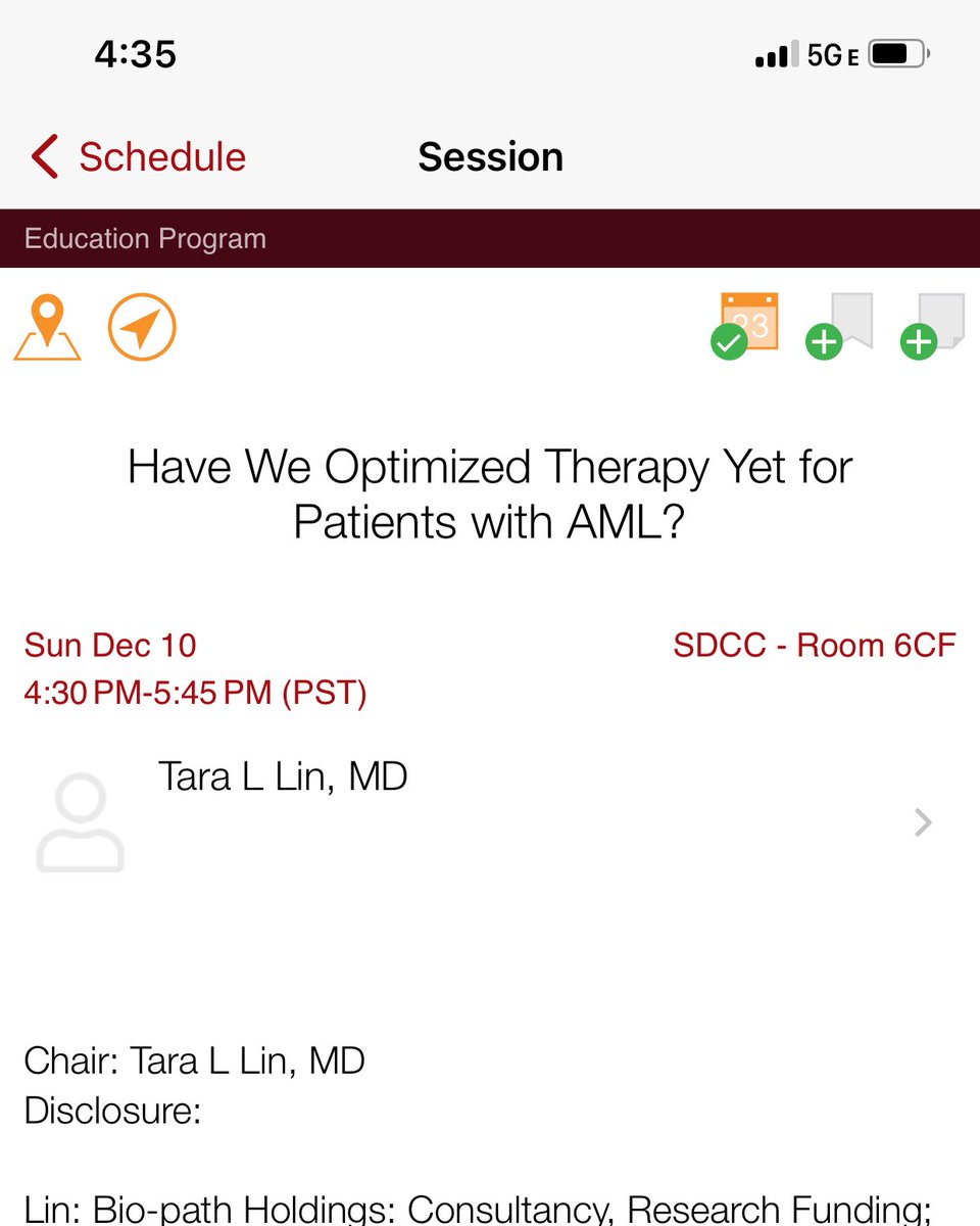 Ximena Jordan Bruno (@ximejordan) on Twitter photo Have we optimized therapy for AML? Clearly not so let’s continue learning! 
#ASH23 Have we optimized therapy for AML? Clearly not so let’s continue learning! 
#ASH23