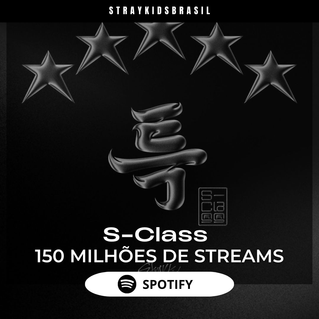 StrayKidsBrasil's tweet photo. 「 #INFO • 10.12.23 」
A música "S-Class" ultrapassou 150 MILHÕES de streams no Spotify🎉

Essa é música mais rápida do Stray Kids a chegar nessa marca 💕

↝ https://t.co/eOpoA4Z6EE

@Stray_Kids #StrayKids #스트레이키즈 https://t.co/JMuBwdqwD8