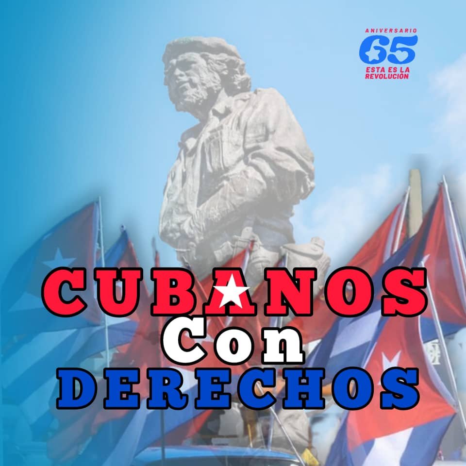 'No se trata de defender solo la justicia, que es un derecho nuestro. Se trata de defender la soberanía del país, se trata de demostrar que nosotros tenemos derecho a gobernarnos y que nadie tiene que trazarnos pautas desde afuera”. #FidelPorSiempre #CubanosSinDerechos