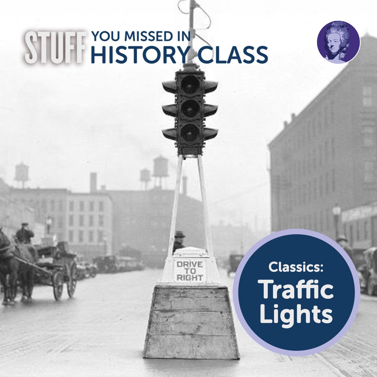 This 2019 episode looks at a few of the moments in traffic light history that got us to where we are today, as well as what made them a necessity in the first place. Listen here: omny.fm/shows/stuff-yo…